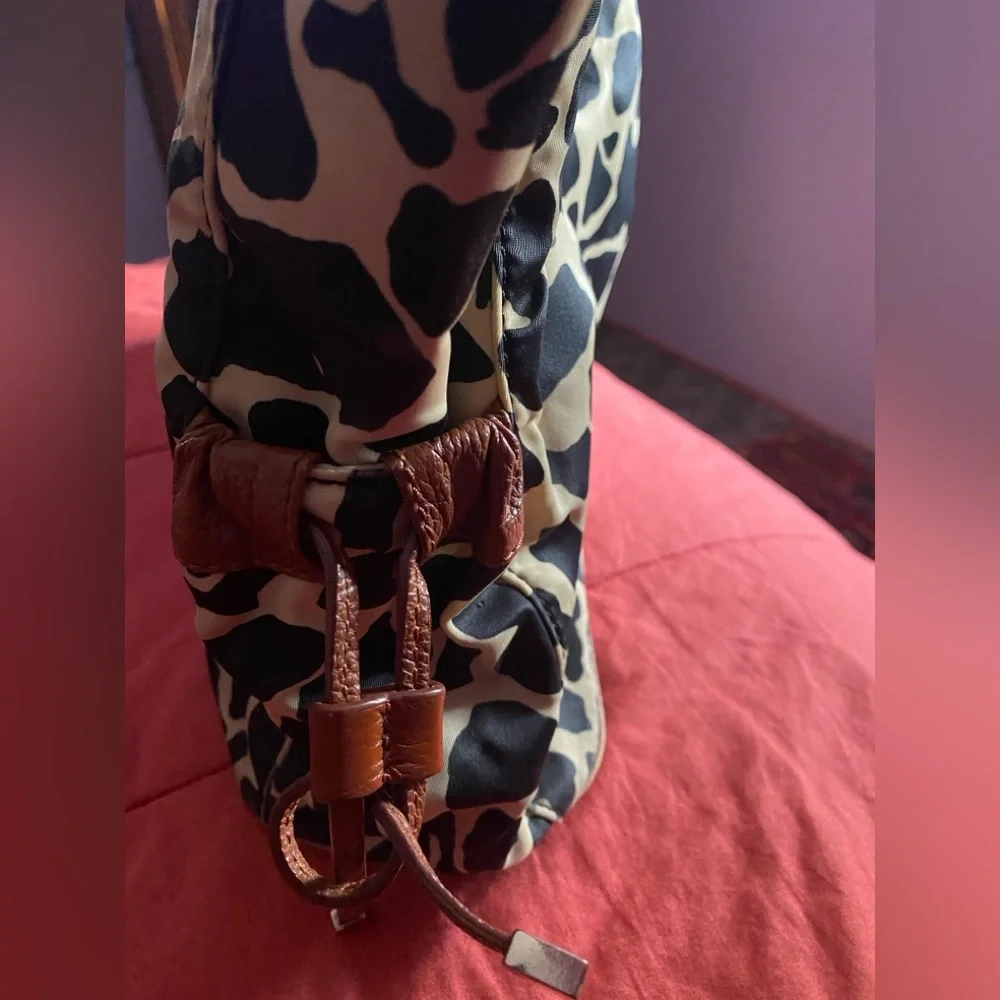 Vintage Calvin Klein Leopard Print Handbag